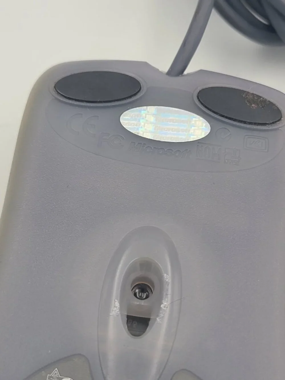Vintage Microsoft Intellimouse Optical Mouse IntelliEye USB PS/2 Wired X08-71118
